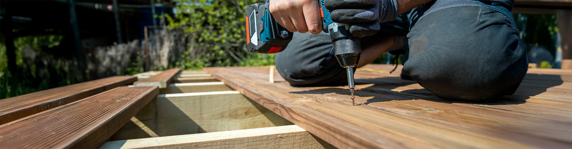 Pose de Terrasse à Betton